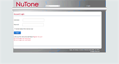 Desktop Screenshot of dealerextranet.nutonehvac.com